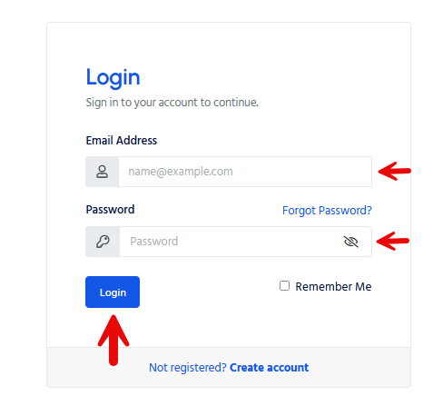 Clientarea Login