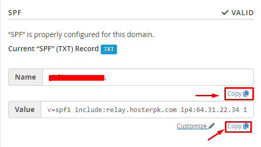 Copy SPF Record